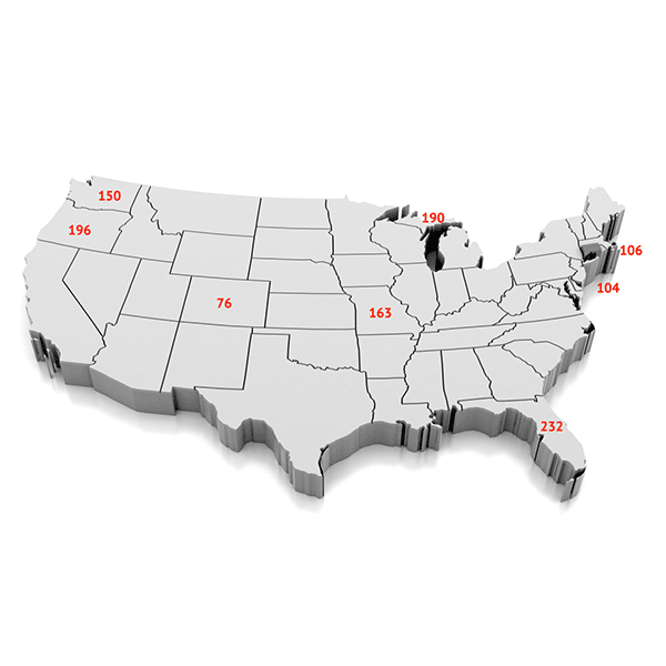 CEO Pay Ratios & Median Employee Pay Averages in 8 States
